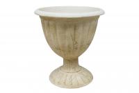 Горшок шамотный для комнатных растений из керамики "Рюмка"