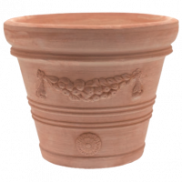 Горшок керамический Doppio Bordo Festonato