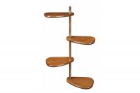 Деревянная полка для цветов Полка-4