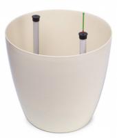 Горшок с автополивом КОМФОРТ с низким вкладышем 