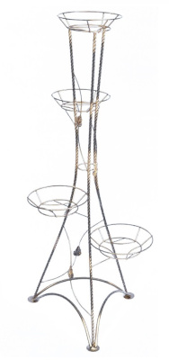 Стойка на 4 горшка (Витая)