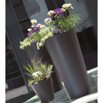 Кашпо Tubus Slim / Тубус Слим матовый с вкладышем  