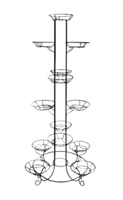 Подставка напольная ТОПОЛЬ на 13 цветов