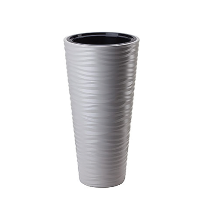 Кашпо Sahara SLIM / Сахара СЛИМ с вкладышем 