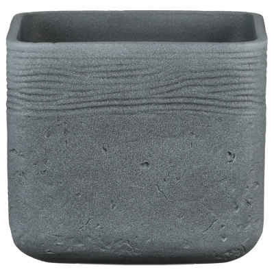 Кашпо керамическое квадратное Stone / Стоун