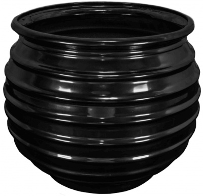 Горшок из керамики "Токио" с поддоном