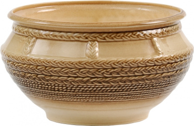 Горшок из керамики "Брно" с поддоном