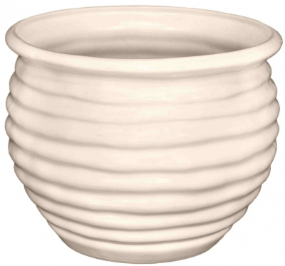 Горшок из керамики "Сафари" с поддоном