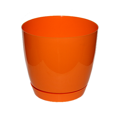 Кашпо Toscana / Тоскана круглое с поддоном 