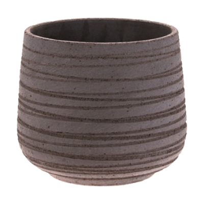 Горшок керамический BASSO BASIC RIGATO