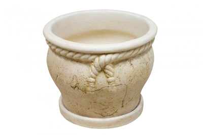 Горшок шамотный для комнатных растений из керамики "Испания"