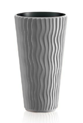 Кашпо Sandy SLIM / Санди СЛИМ с вкладышем 