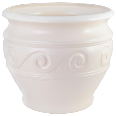 Горшок из керамики "Арго" с поддоном