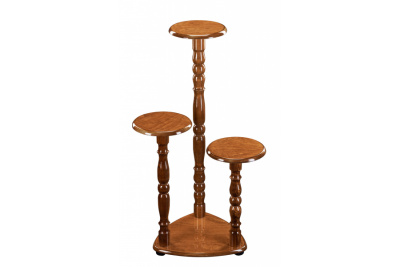 Деревянная подставка для цветов - Ст-3