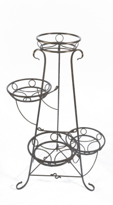 Подставка напольная ПИРАМИДА на 4 горшка