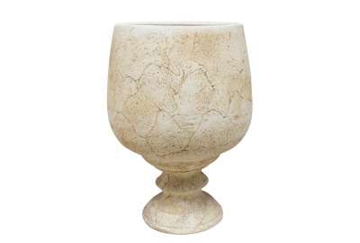 Горшок шамотный для комнатных растений из керамики "Рюмка винная"