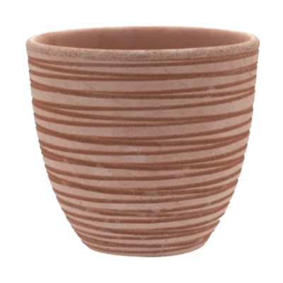 Горшок керамический VASO BASIC RIGATO