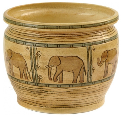 Горшок из керамики "Индия" с поддоном