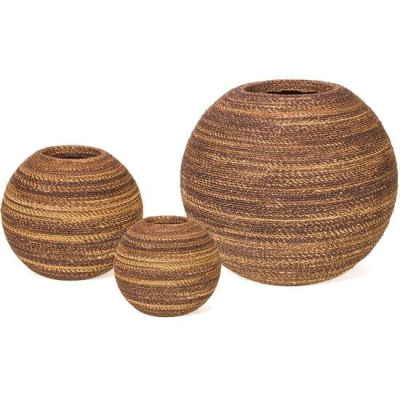 Кашпо Beach wicker planter abaca