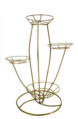 Подставка напольная ЦВЕТОК на 4 горшка