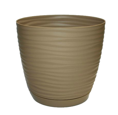 Кашпо Sahara petit / Сахара петит с прикрепленным поддоном 
