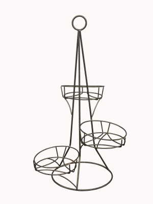 Подставка напольная ПИРАМИДА на 3 горшка