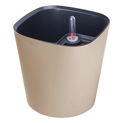 Горшок с автополивом КОМФОРТ квадрат