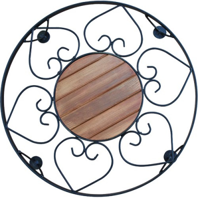 Подставка кованая "Напольная с деревом"-10