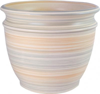 Горшок из керамики "Уют" с поддоном