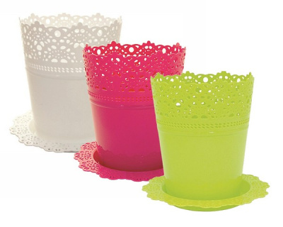 Горшок АЖУР с подставкой