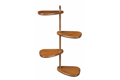 Деревянная полка для цветов Полка-4