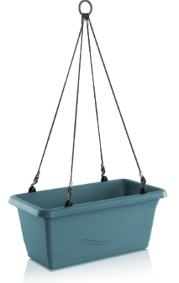 Кашпо прямоугольное подвесное