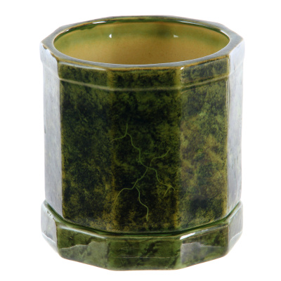 Горшок для цветов гончарка Десятигранник