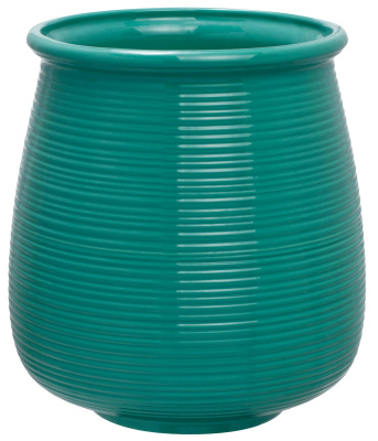 Горшок из керамики "Лагуна" с поддоном