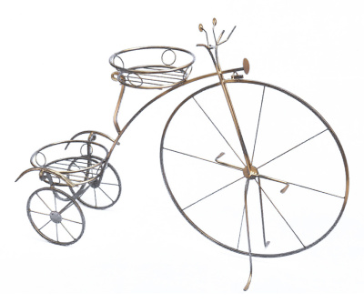 Подставка напольная ВЕЛОСИПЕД на 2 горшка