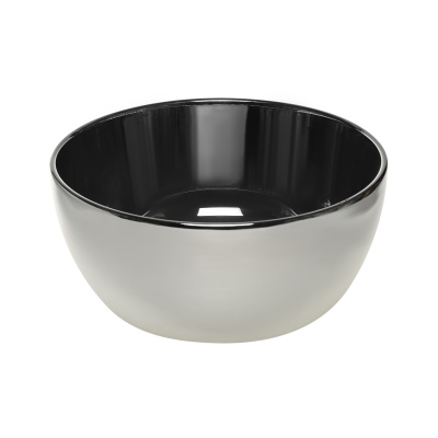 Чаша керамическая Mirror Silver / Мироу Сильвер