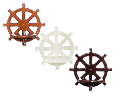 Подставка для комнатных растений "Полка - Штурвал d30"