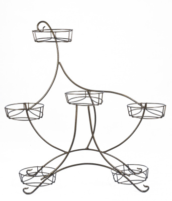 Подставка настольная ЛЕБЕДЬ на 6 горшков
