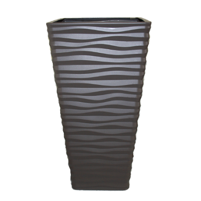 Кашпо Sahara SLIM / Сахара СЛИМ трапеция с вкладышем 