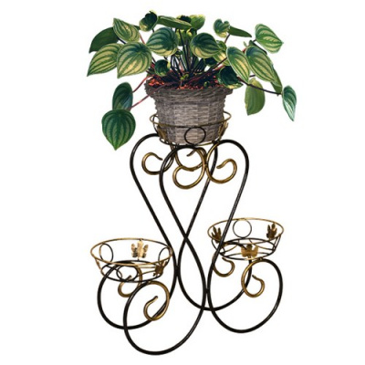 Подставка кованая "Лоза" на 3 цветка-2