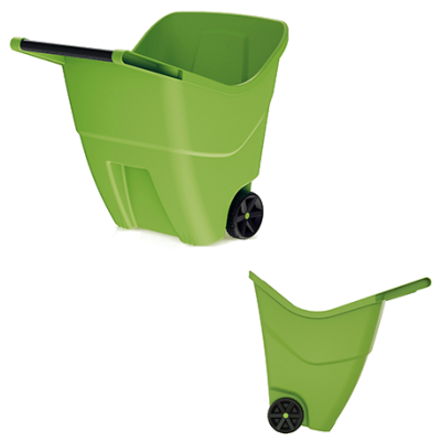 Корзина-тачка хозяйственная садовая  85 л