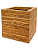 Кашпо Rattanplanter kubis natural