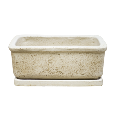 Горшок шамотный для комнатных растений из керамики "Банзай"