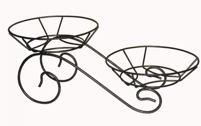 Подставка настольная САНКИ на 2 горшка