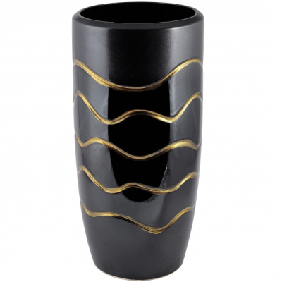 Ваза из керамики "Гранд" с росписью