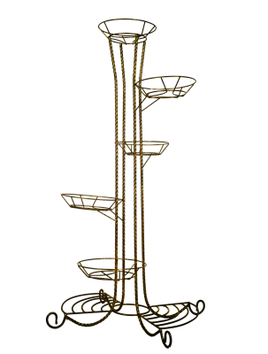 Подставка напольная БАБОЧКА на 5 горшков
