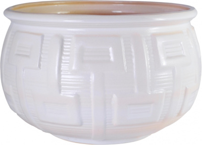 Горшок из керамики "Ключ" с поддоном