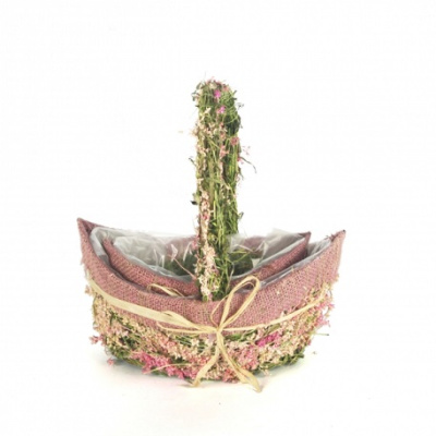 Корзины из травы, комплект 2 шт.