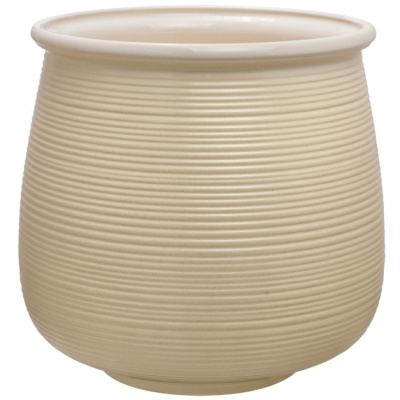 Горшок из керамики "Венера" с поддоном