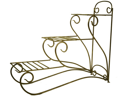 Подставка напольная СТУПЕНЬКА на 3 горшка